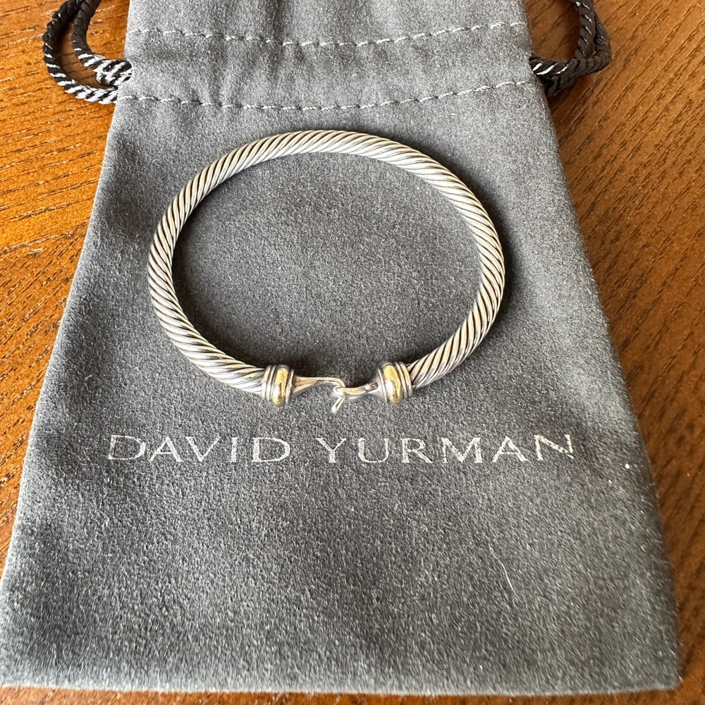 David Yurman Buckle Classic Cable Bracelet - Picture 11 of 14